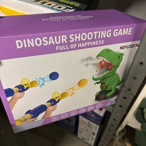 Dinosaur Shooting Game with Blasters